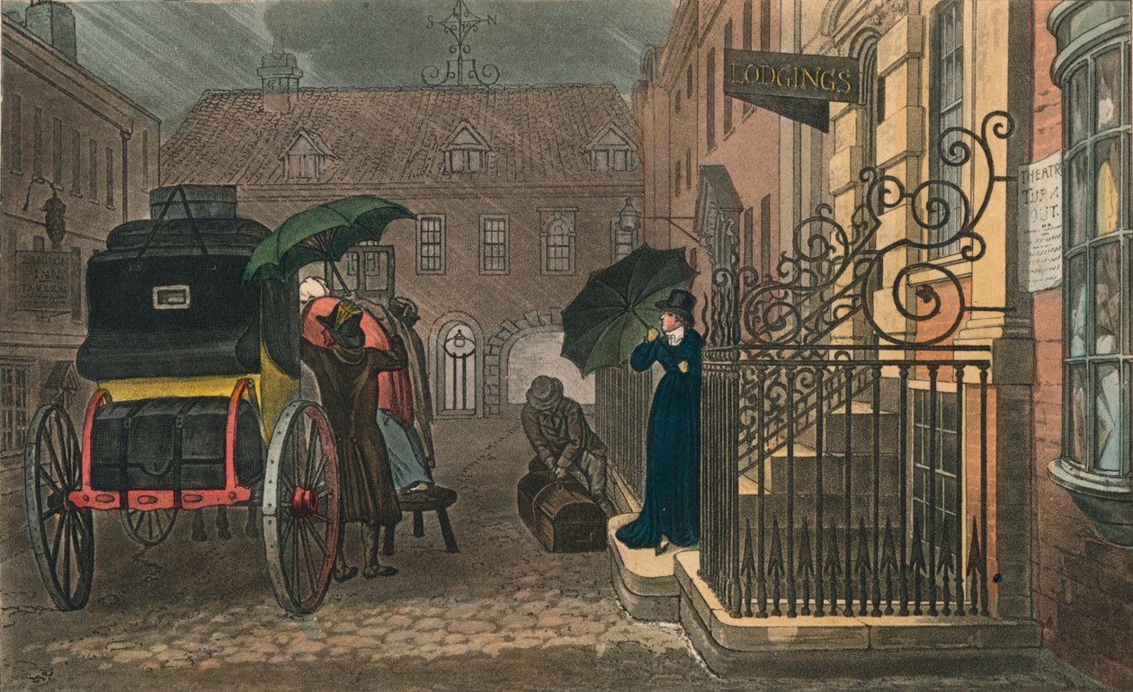 La partenza, 1813 da Joseph Constantine Stadler