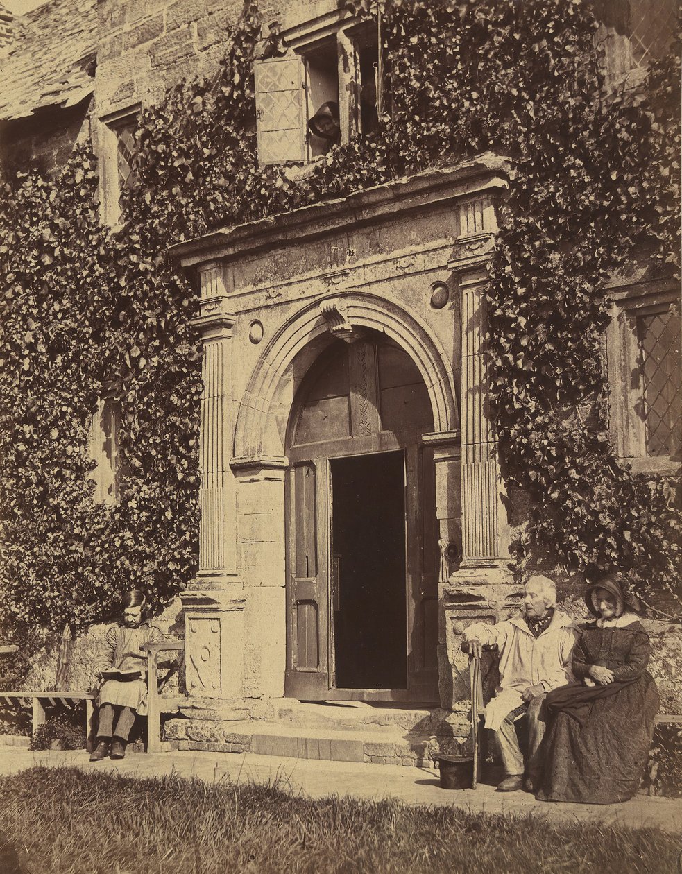 La casa di carità da Joseph Cundall