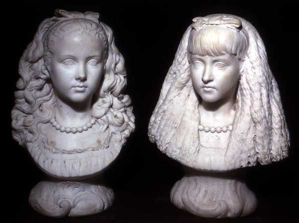 Effie e Mary Millais da Joseph Edgar Boehm