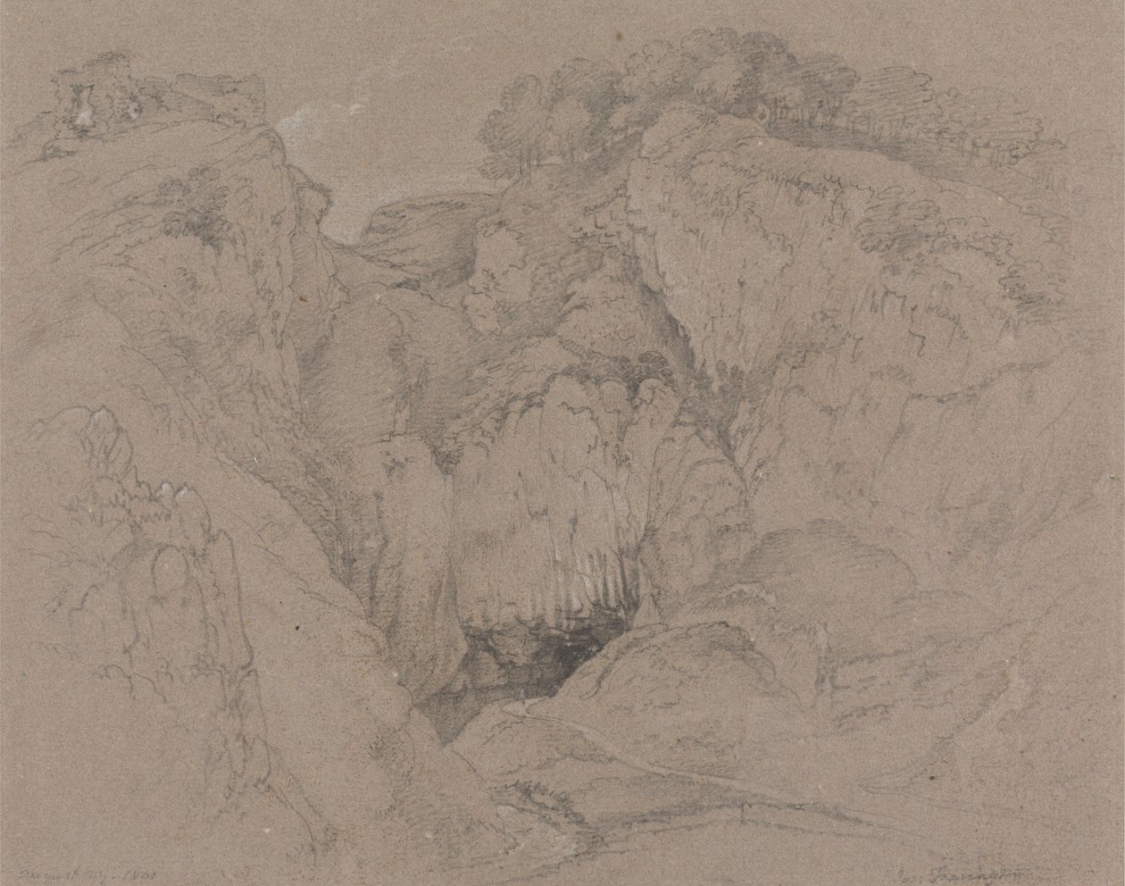 Castleton - Il Picco da Joseph Farington