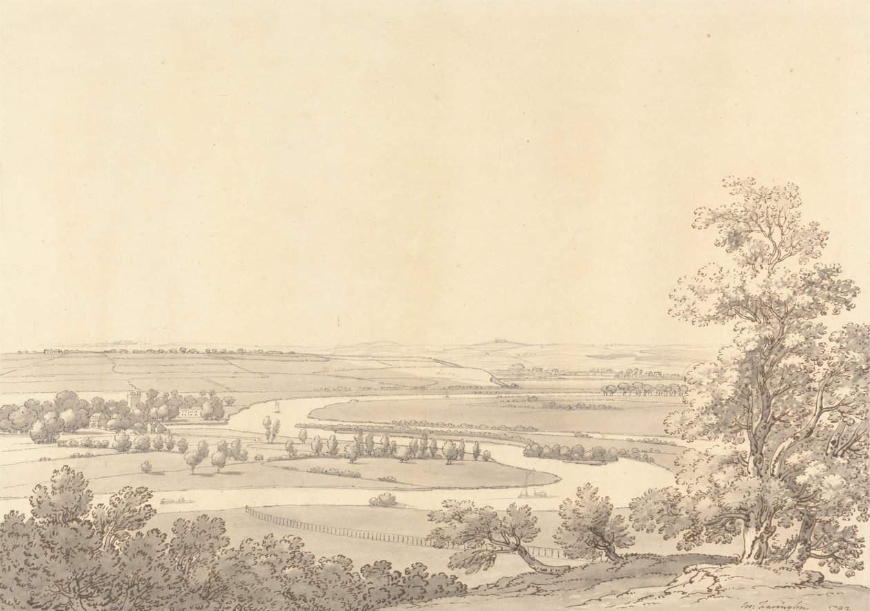 Cookham sul Tamigi, Berkshire da Joseph Farington