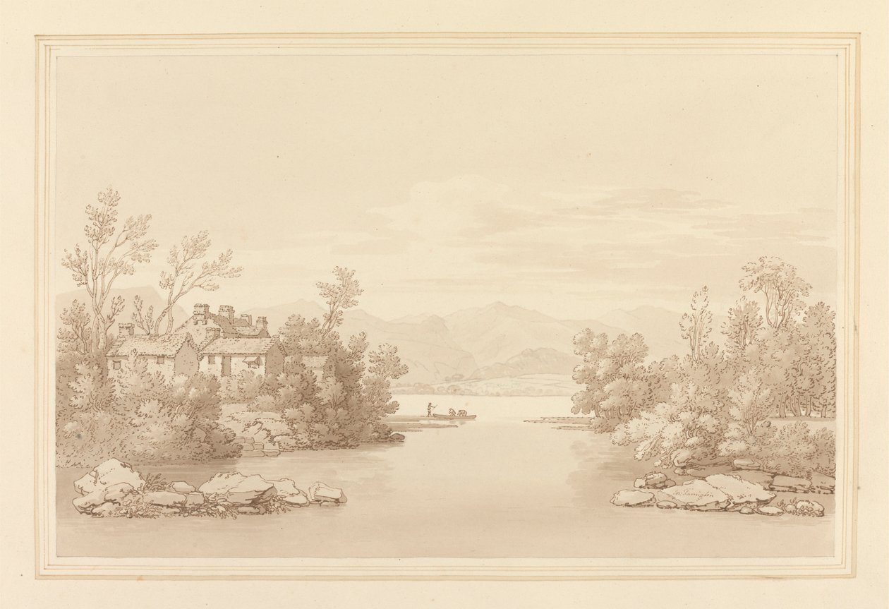 Ponte di Pooley da Joseph Farington