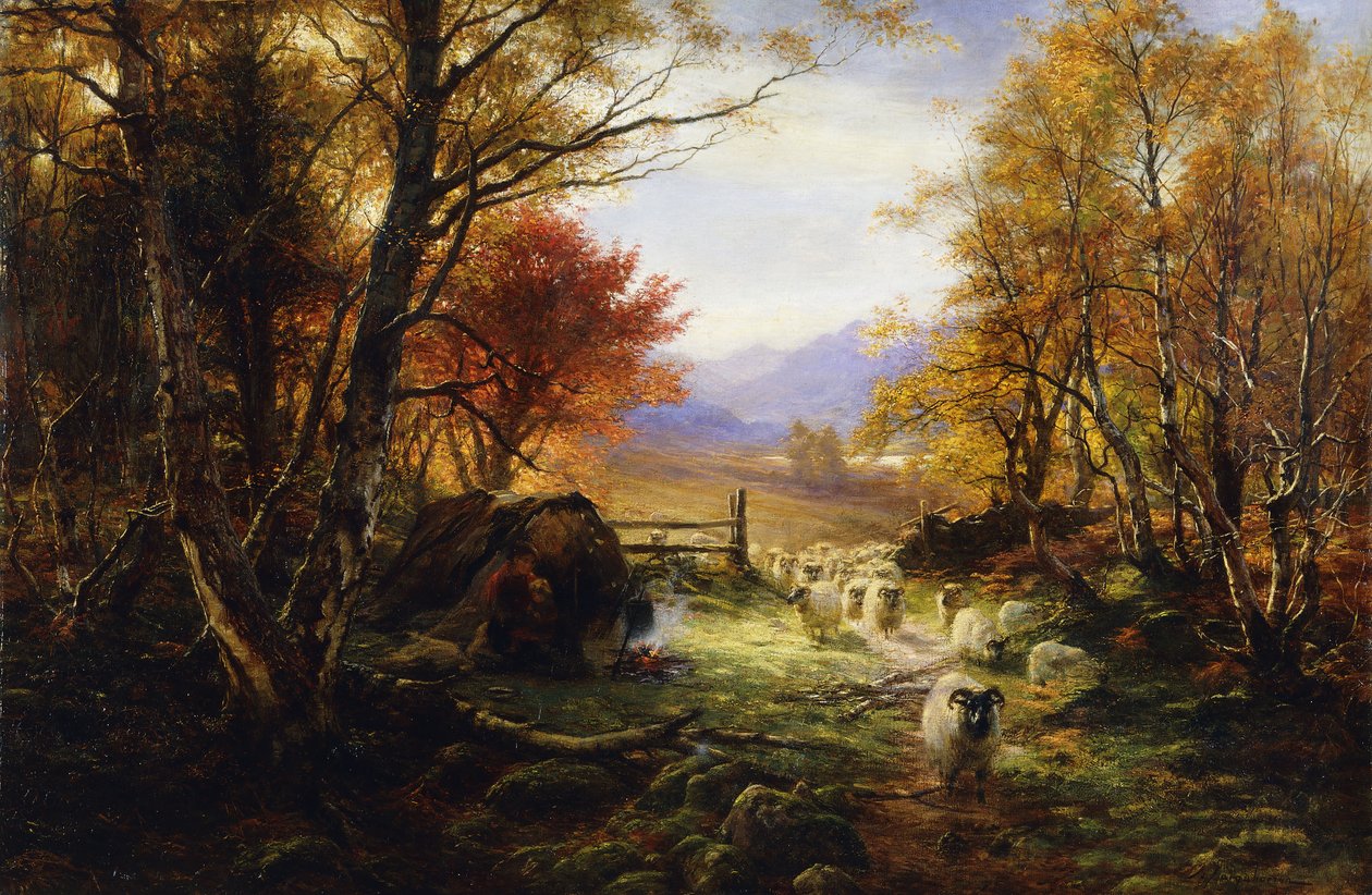 Cambiando pascoli, sera da Joseph Farquharson