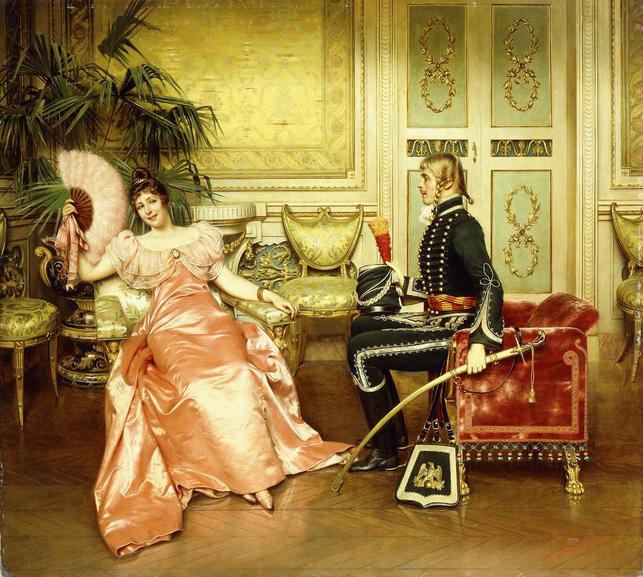 Flirt da Joseph Frederick Charles Soulacroix