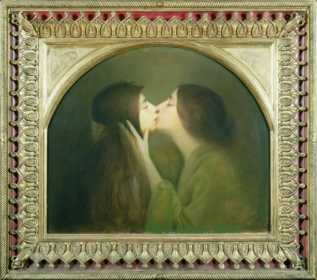 Il bacio, 1900 da Joseph Granie