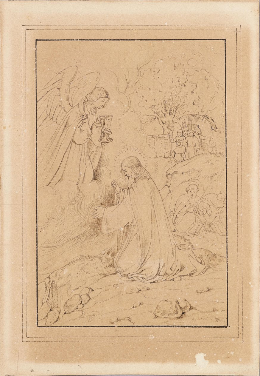 Cristo sul Monte degli Ulivi da Joseph Hasslwander