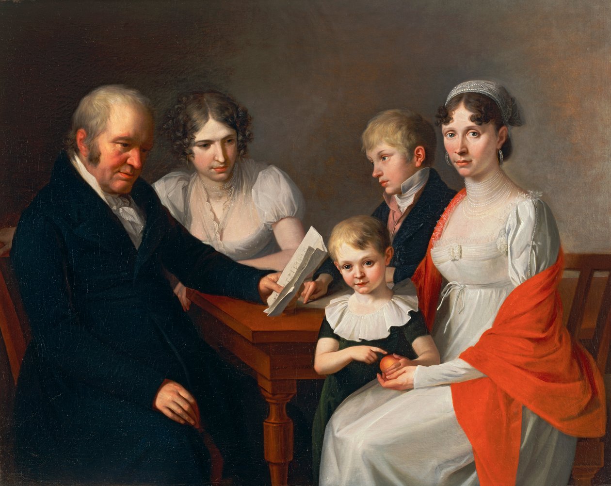 Famiglia Scheichenpflueg da Joseph Hauber