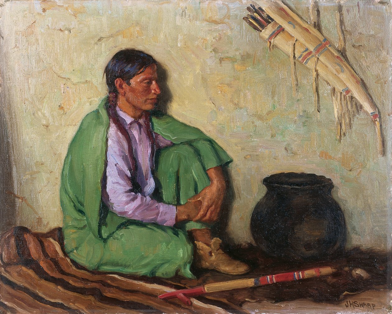 Figlio cacciatore da Joseph Henry Sharp