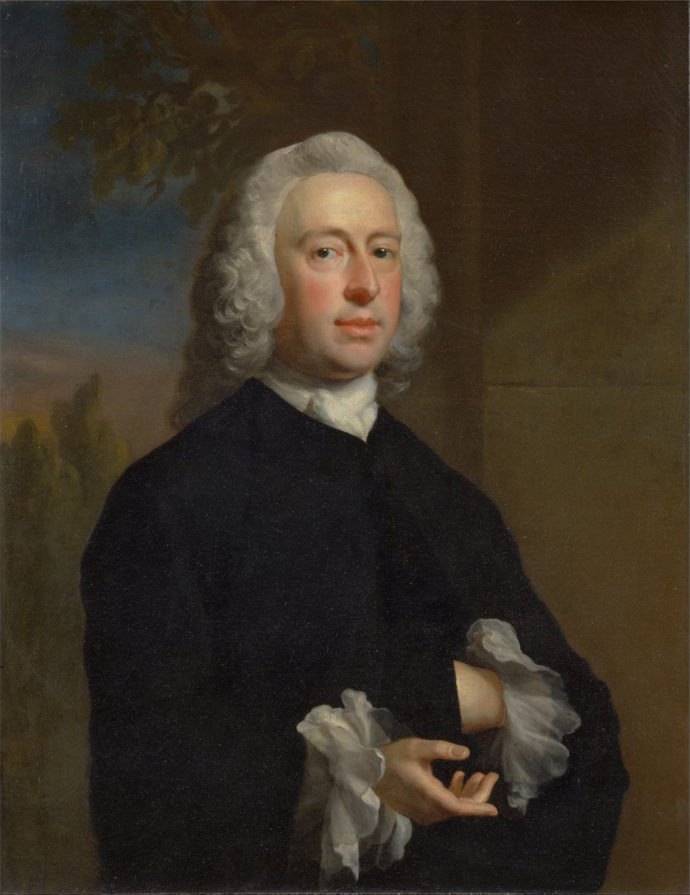 Uno sconosciuto in nero da Joseph Highmore
