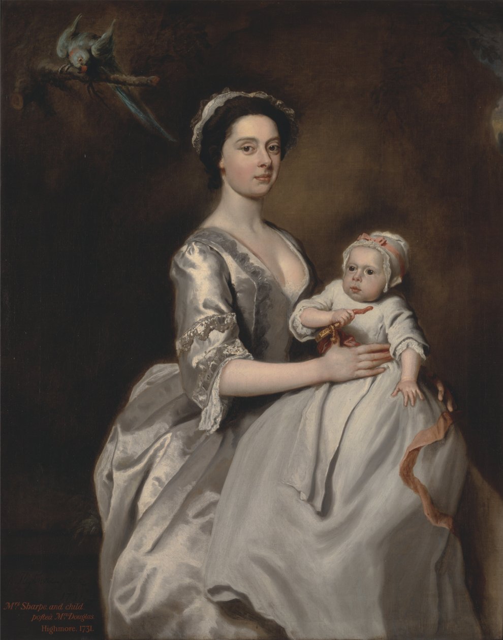 La signora Sharpe e il suo bambino da Joseph Highmore
