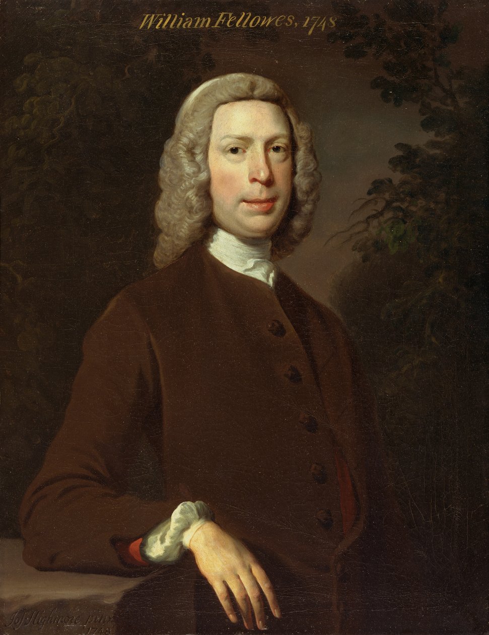 William Fellowes da Joseph Highmore