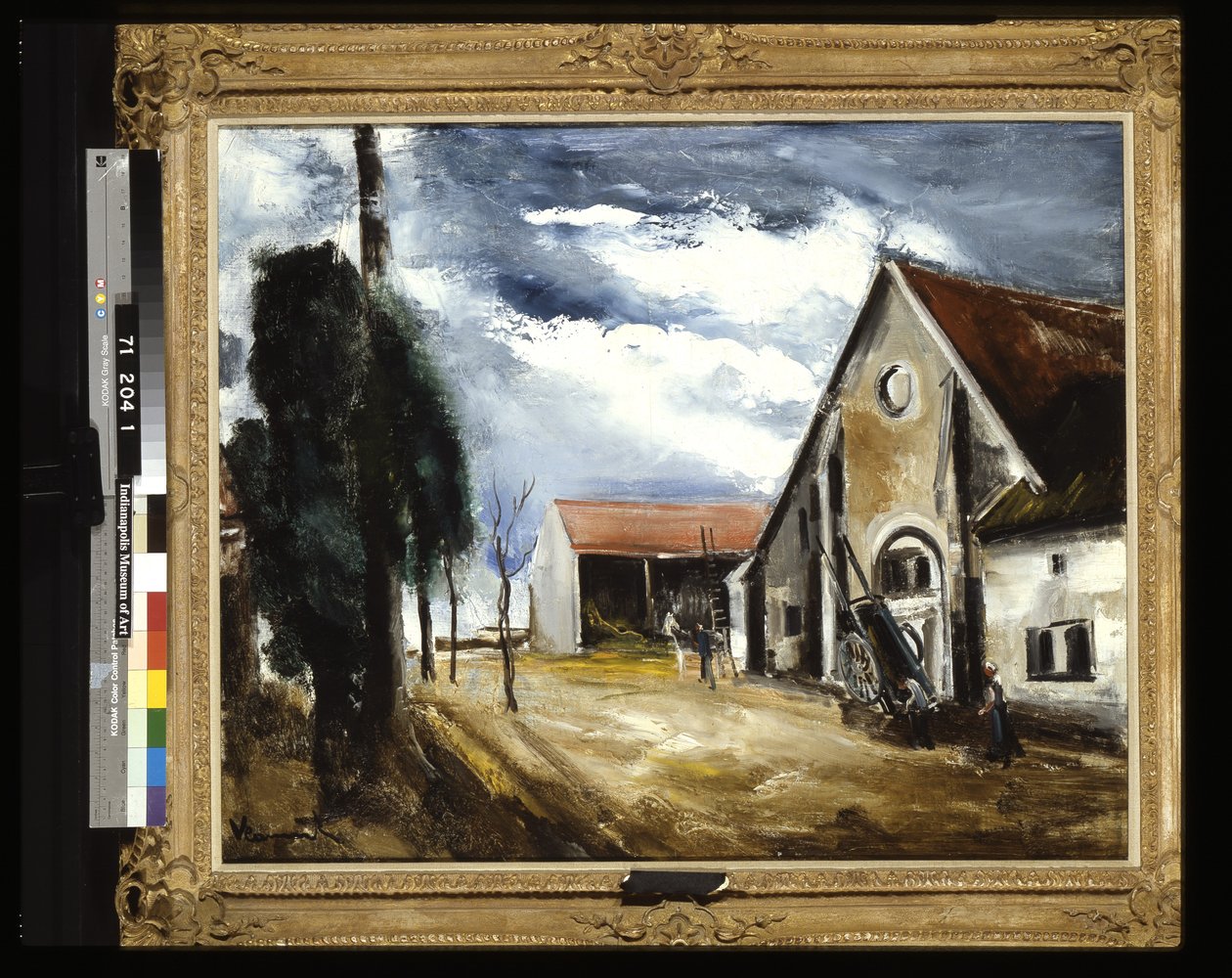 Corte di una Fattoria da Joseph Jacob Plenck