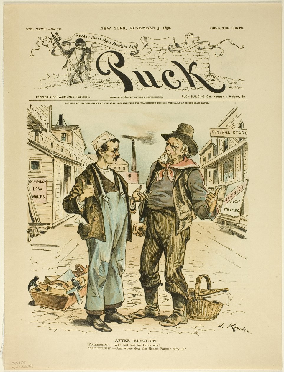 Dopo le elezioni, da Puck da Joseph Keppler
