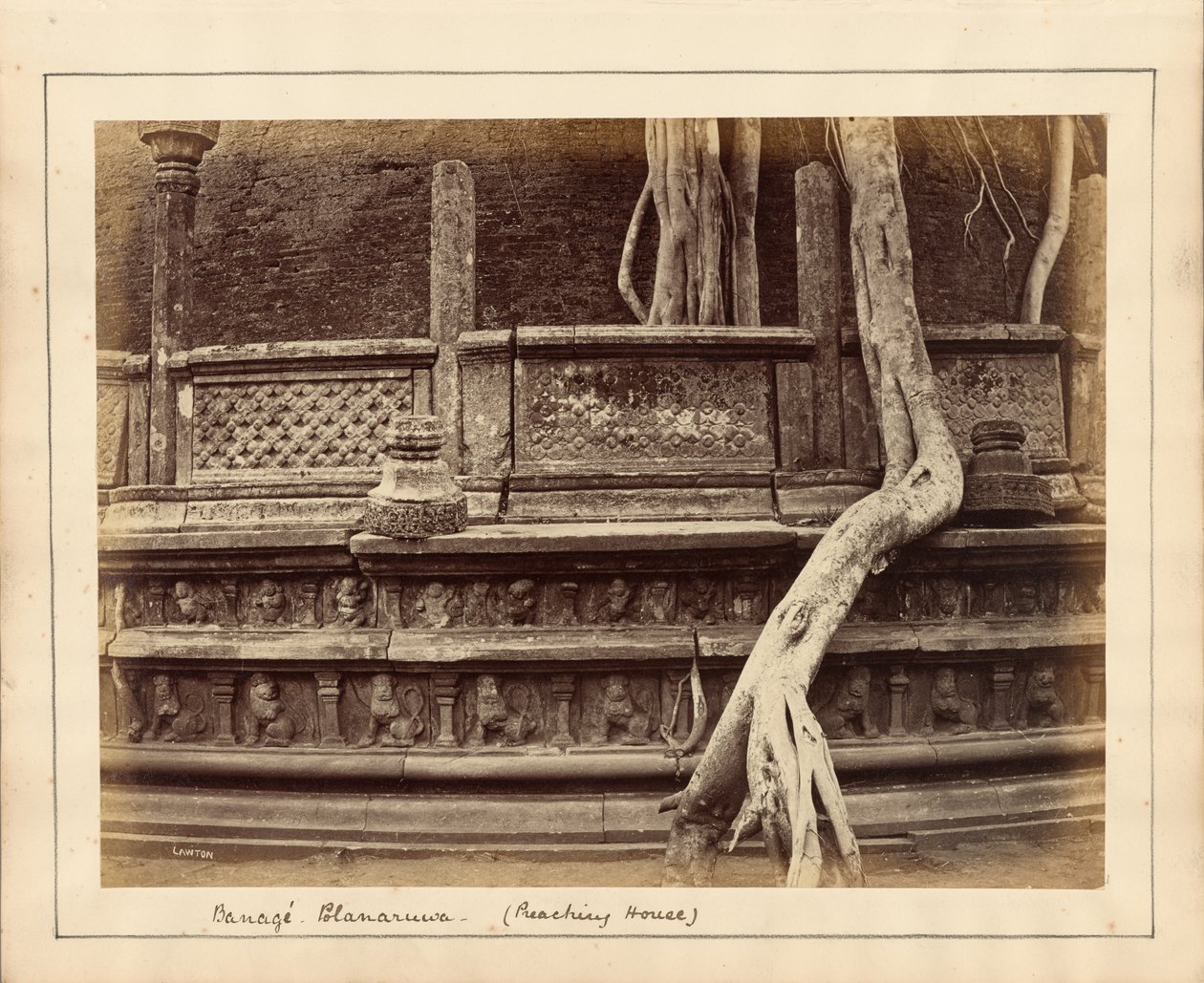 Banagé Polanaruwa (Casa di predicazione) da Joseph Lawton