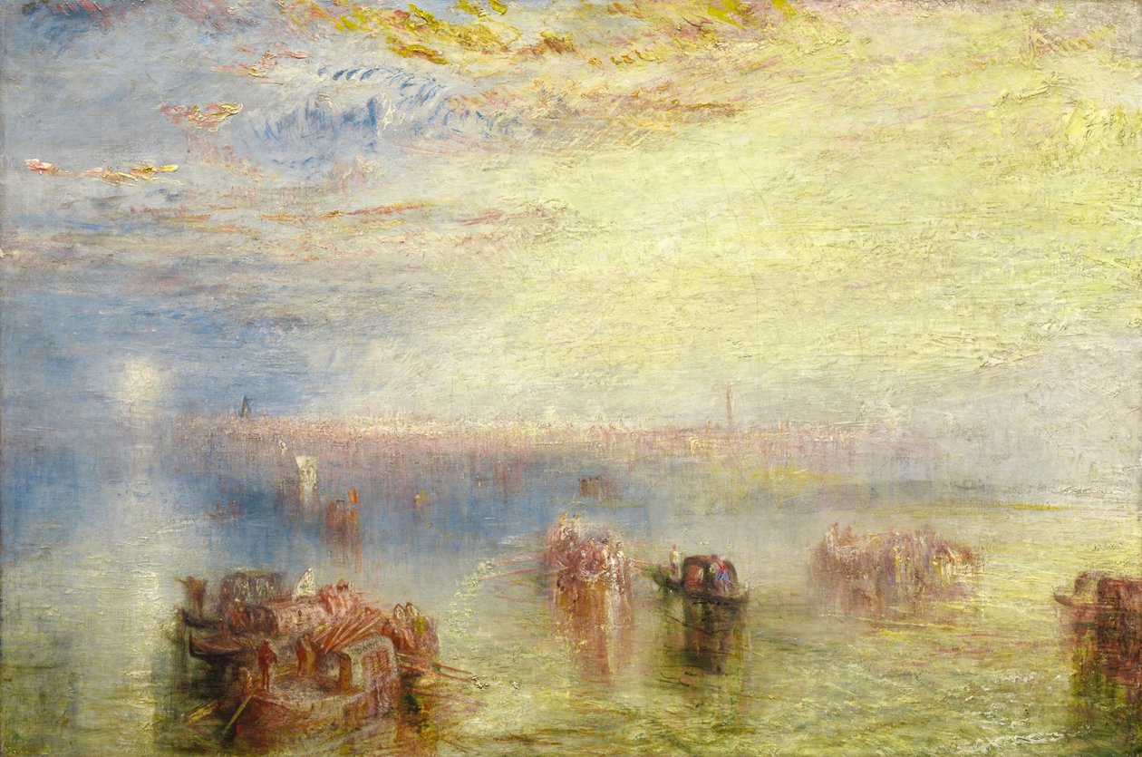Approccio a Venezia da Joseph Mallord William Turner