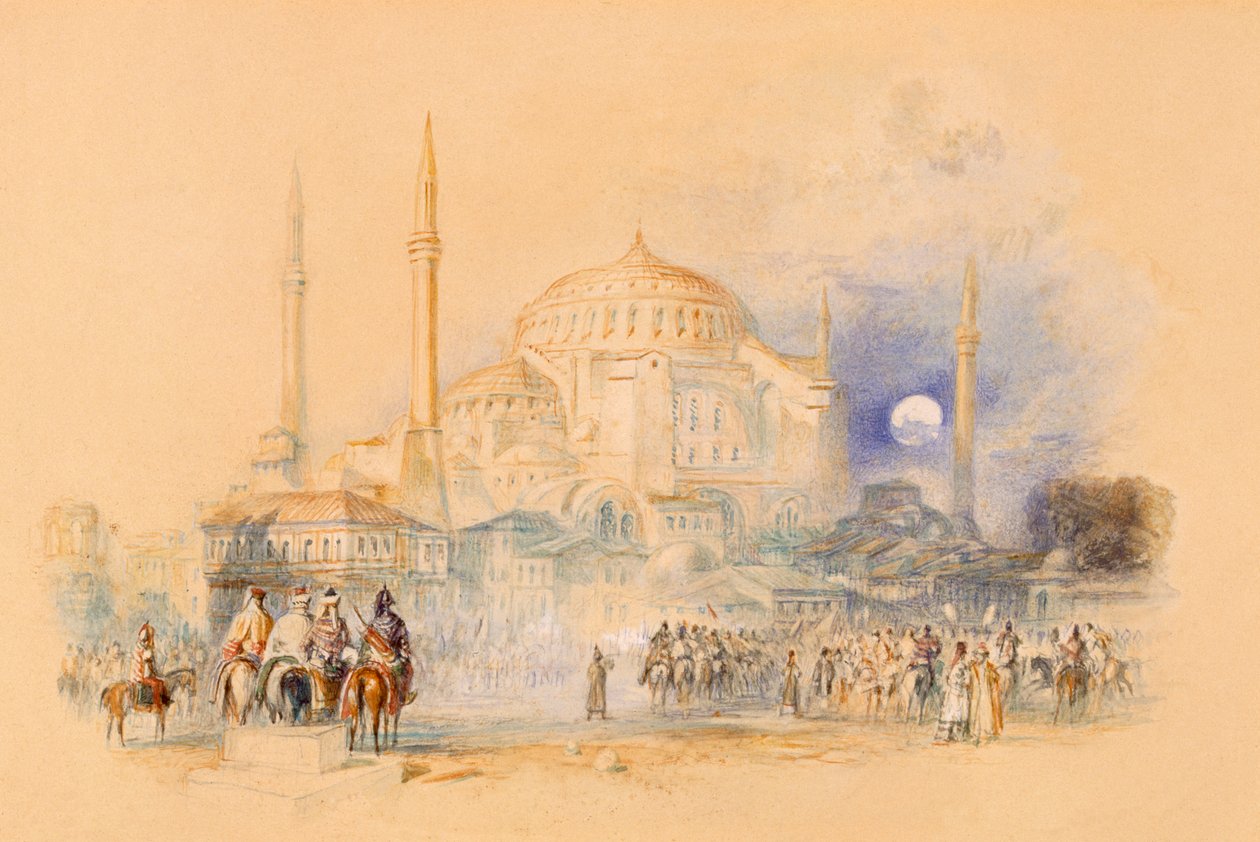 Hagia Sofia da Joseph Mallord William Turner
