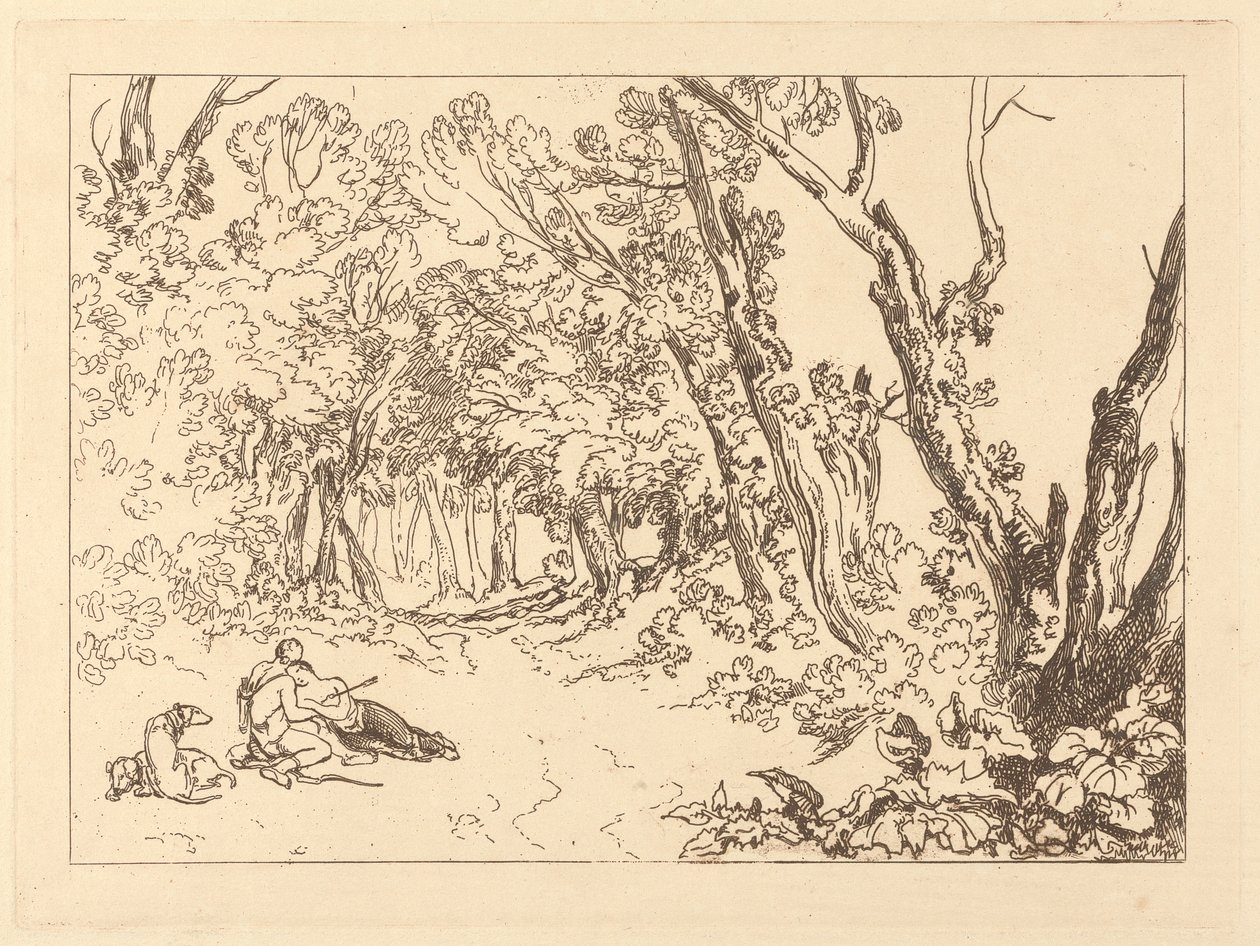Procri e Cefalo da Joseph Mallord William Turner
