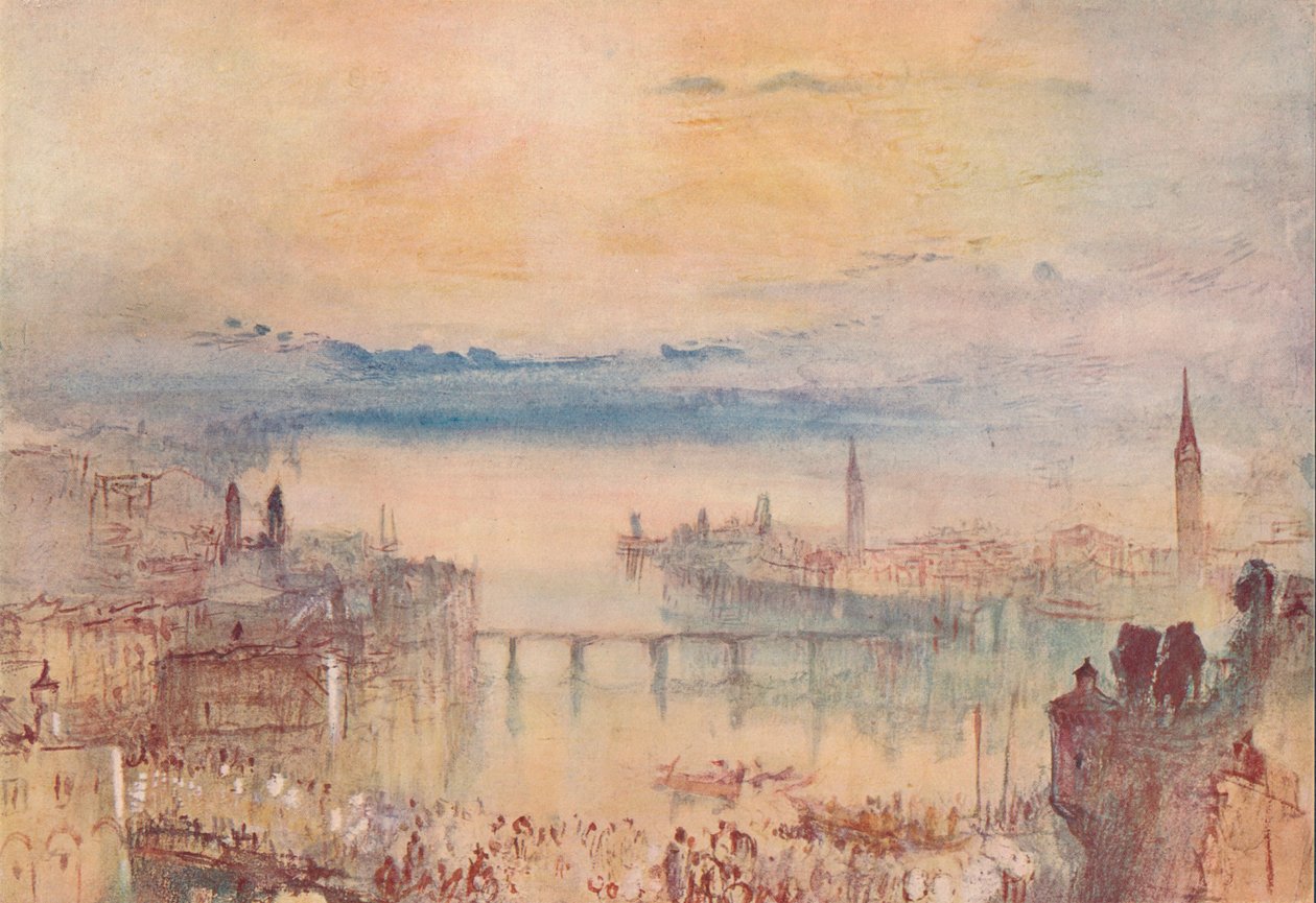 Zurigo, 1909 da Joseph Mallord William Turner