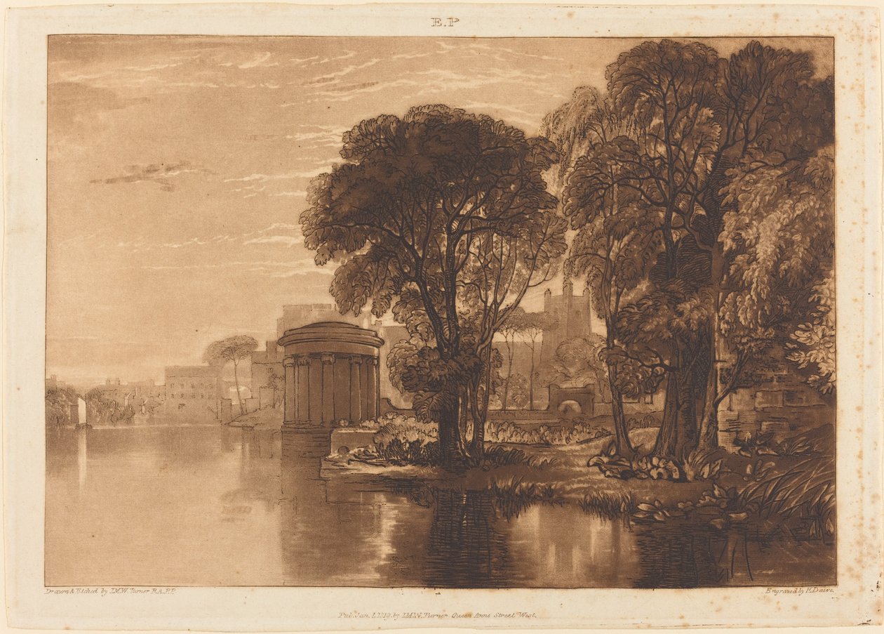 Isleworth da Joseph Mallord William Turner and Henry Edward Dawe