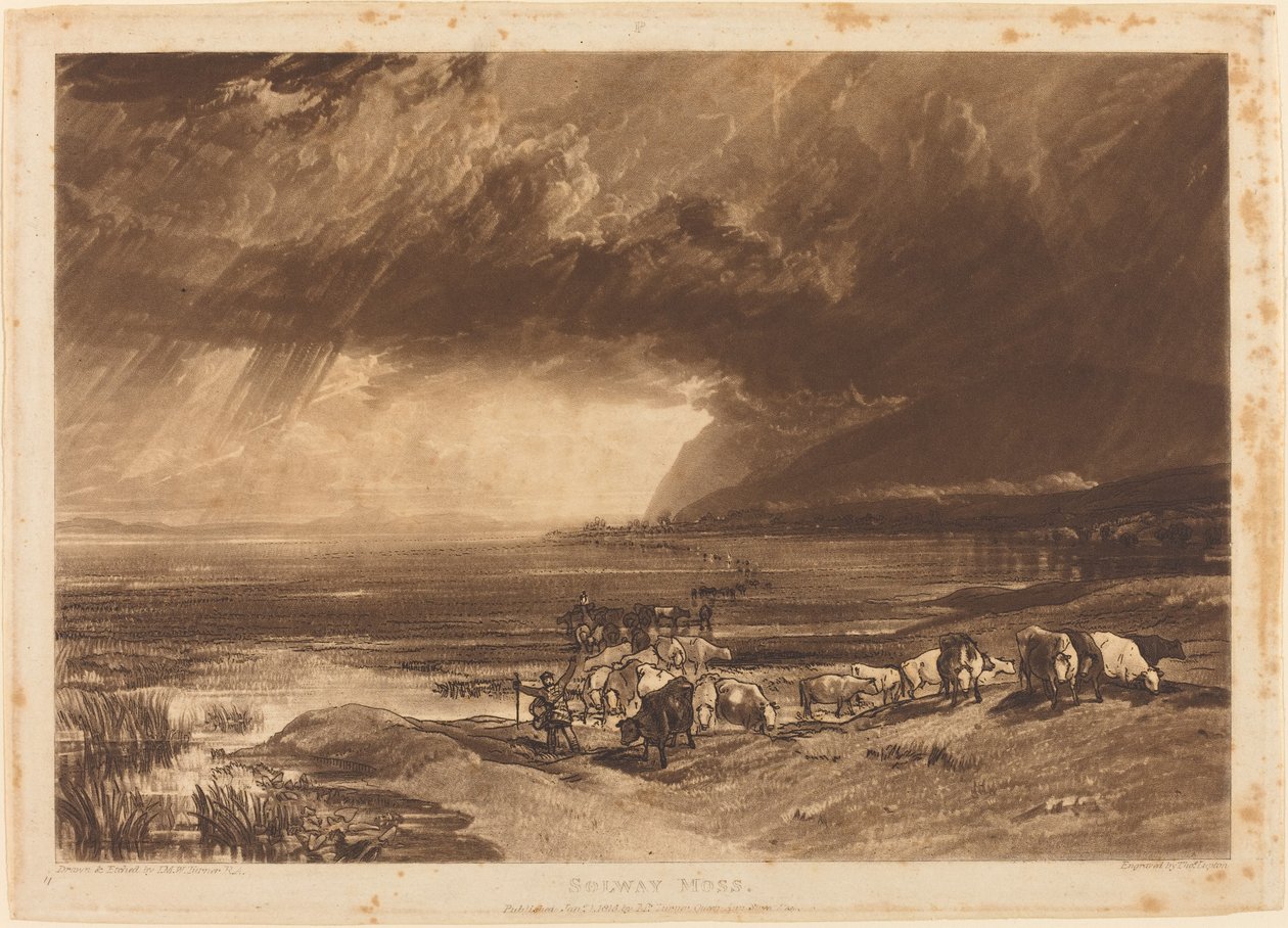 Solway Moss da Joseph Mallord William Turner and Thomas Goff Lupton