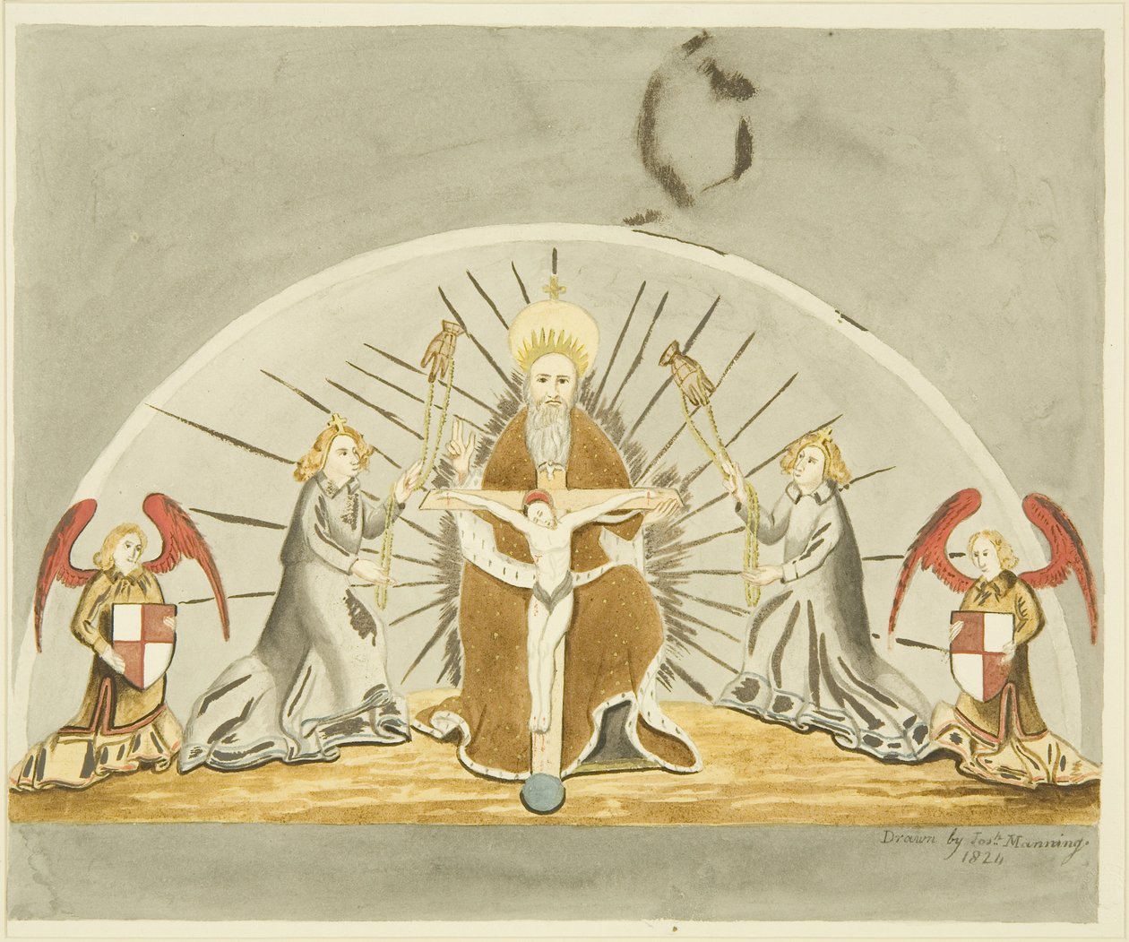 Altare nella Cappella di Canynges da Joseph Manning