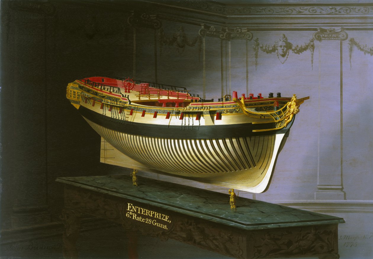 HMS Enterprise, 1775 da Joseph Marshall