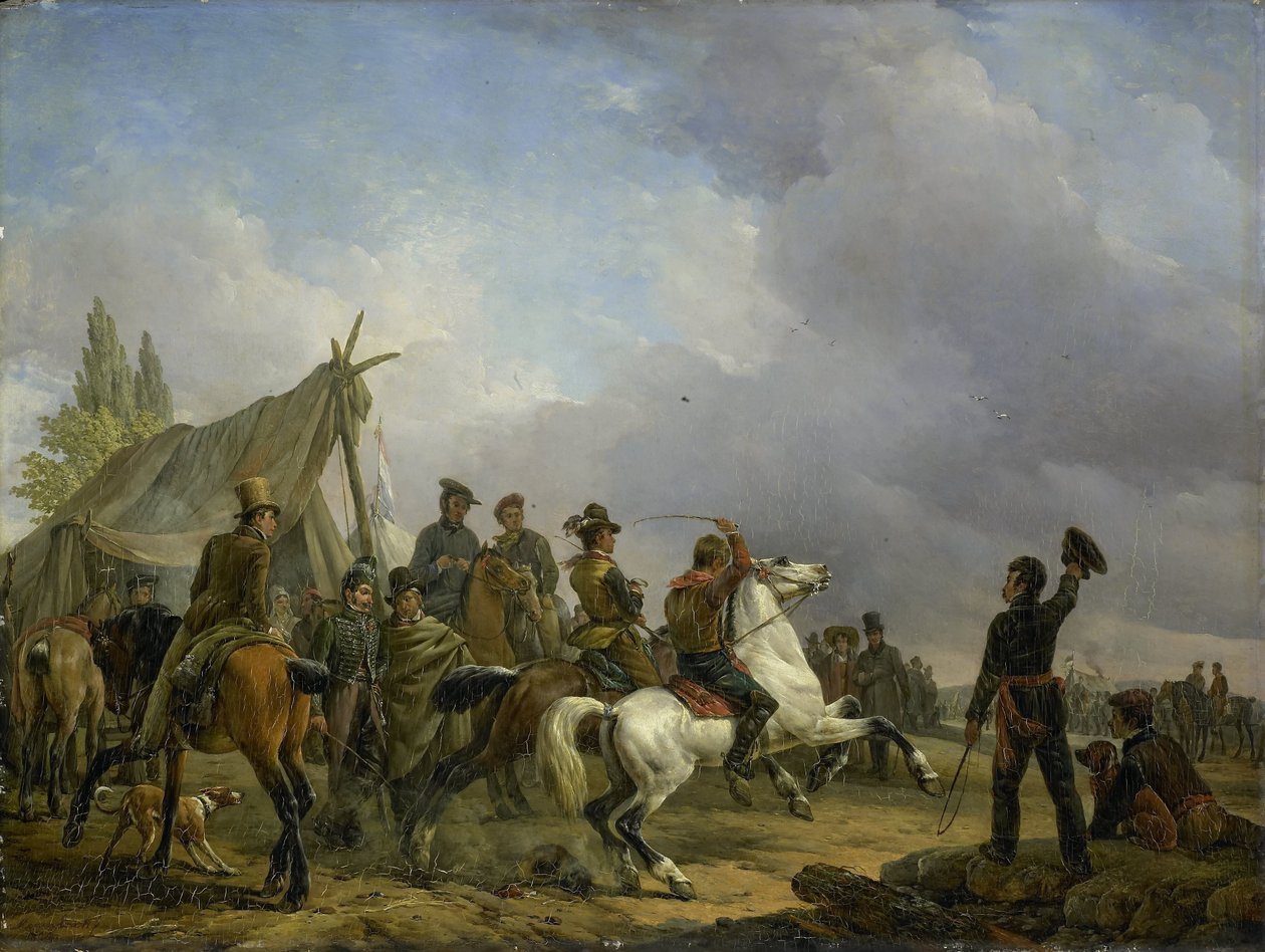 La corsa dei cavalli da Joseph Moerenhout