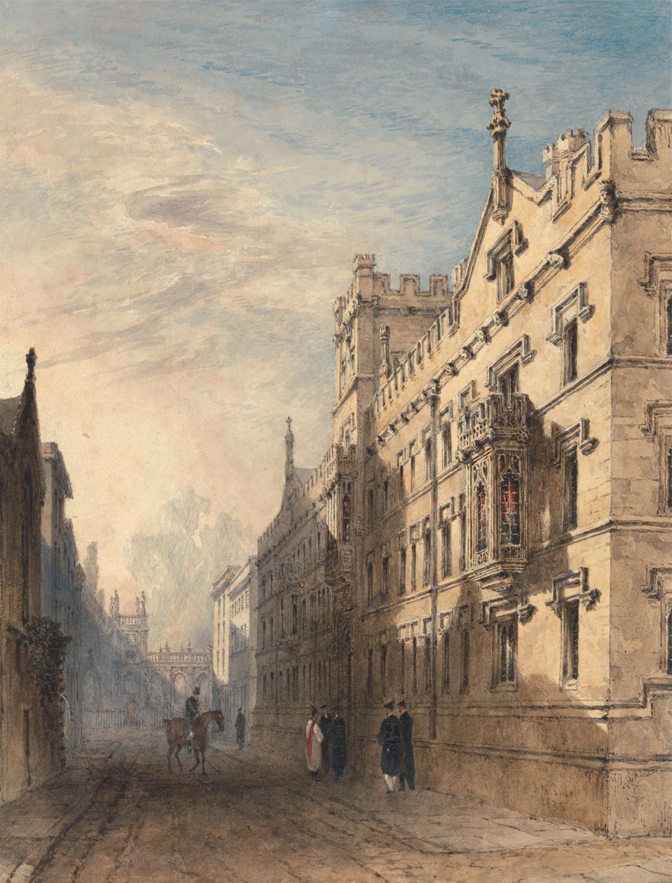 Exeter College, Oxford da Joseph Murray Ince
