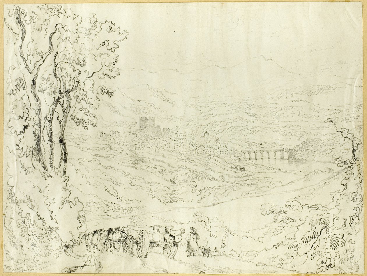 Città e castello di Hay da Joseph Murray Ince