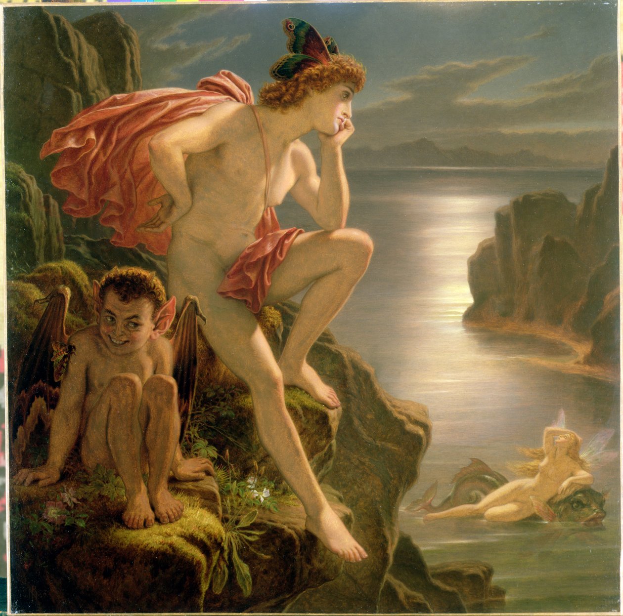 Oberon e la sirena da Joseph Noel Paton