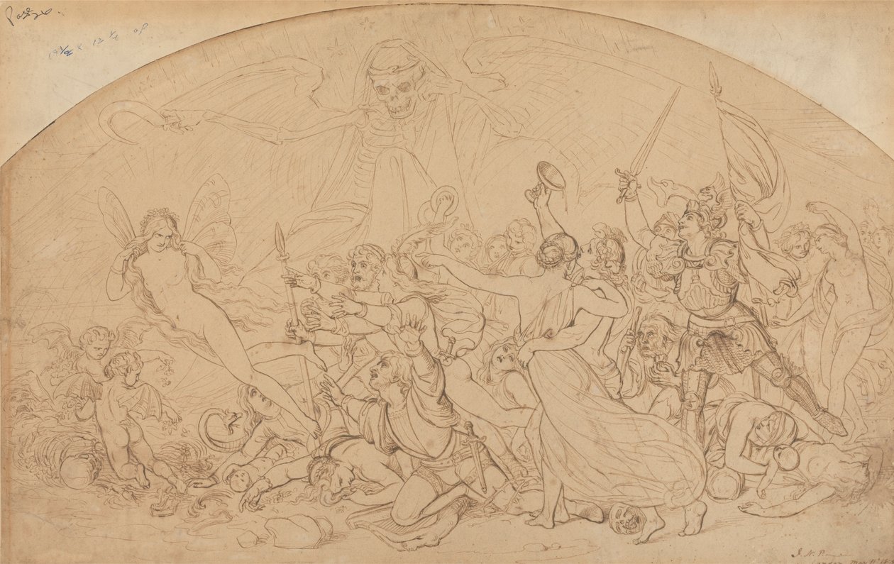 La ricerca del piacere da Joseph Noel Paton