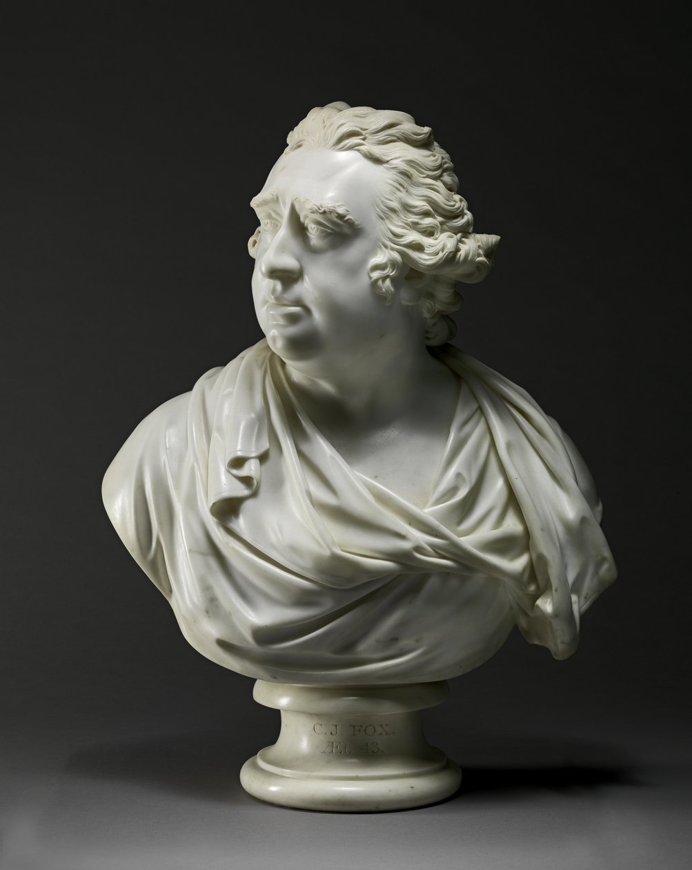 Charles James Fox (1749-1806) 1792 da Joseph Nollekens