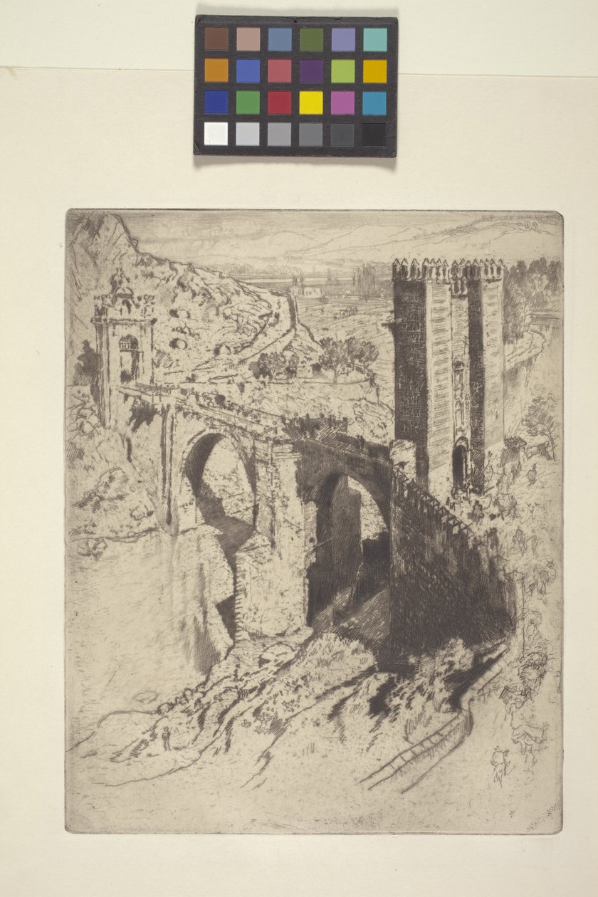 Ponte di Alcantara da Joseph Pennell