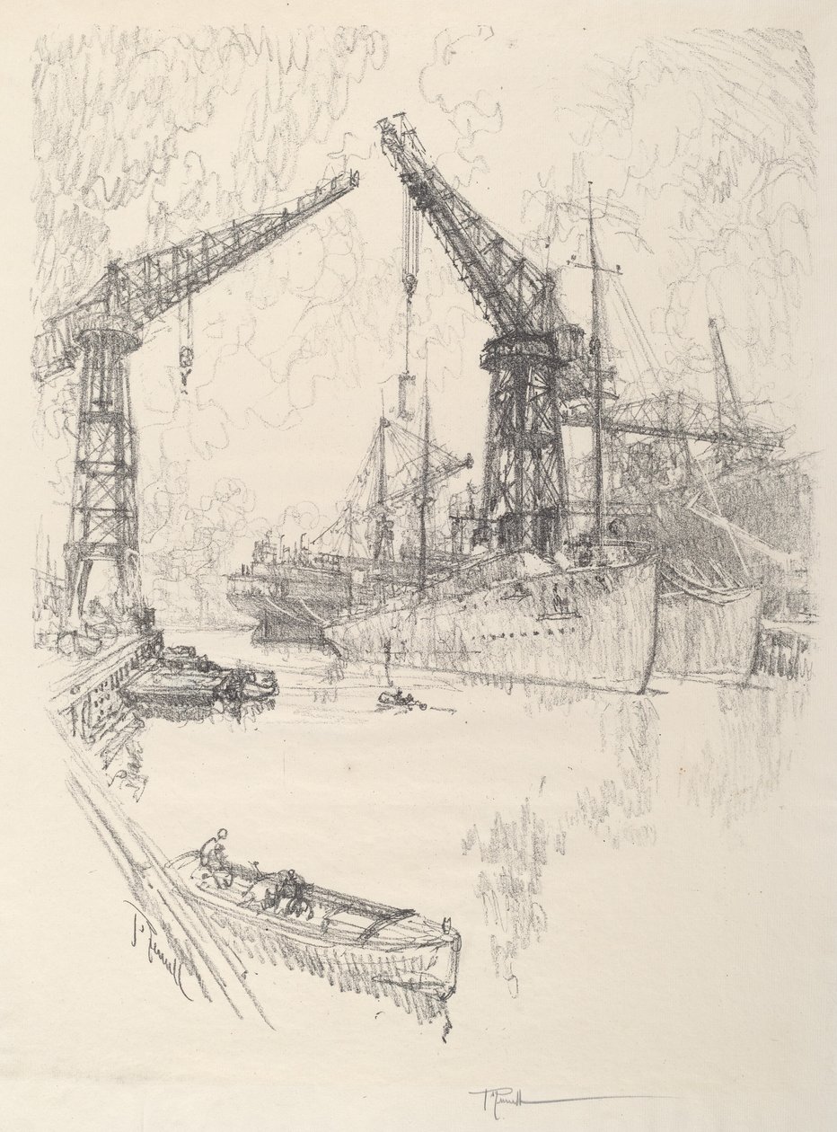 Distruttori di edifici da Joseph Pennell