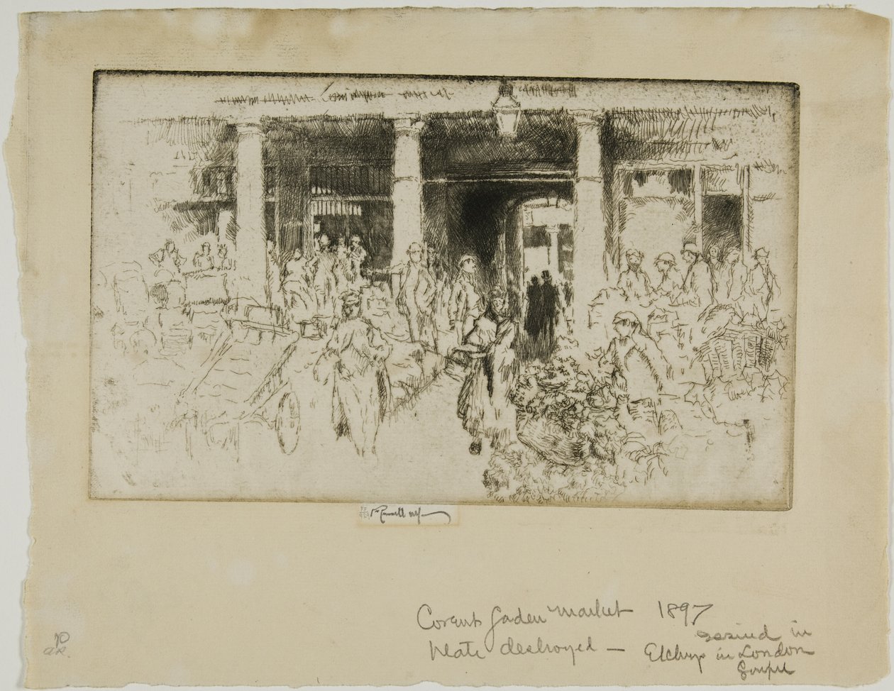 Covent Garden da Joseph Pennell