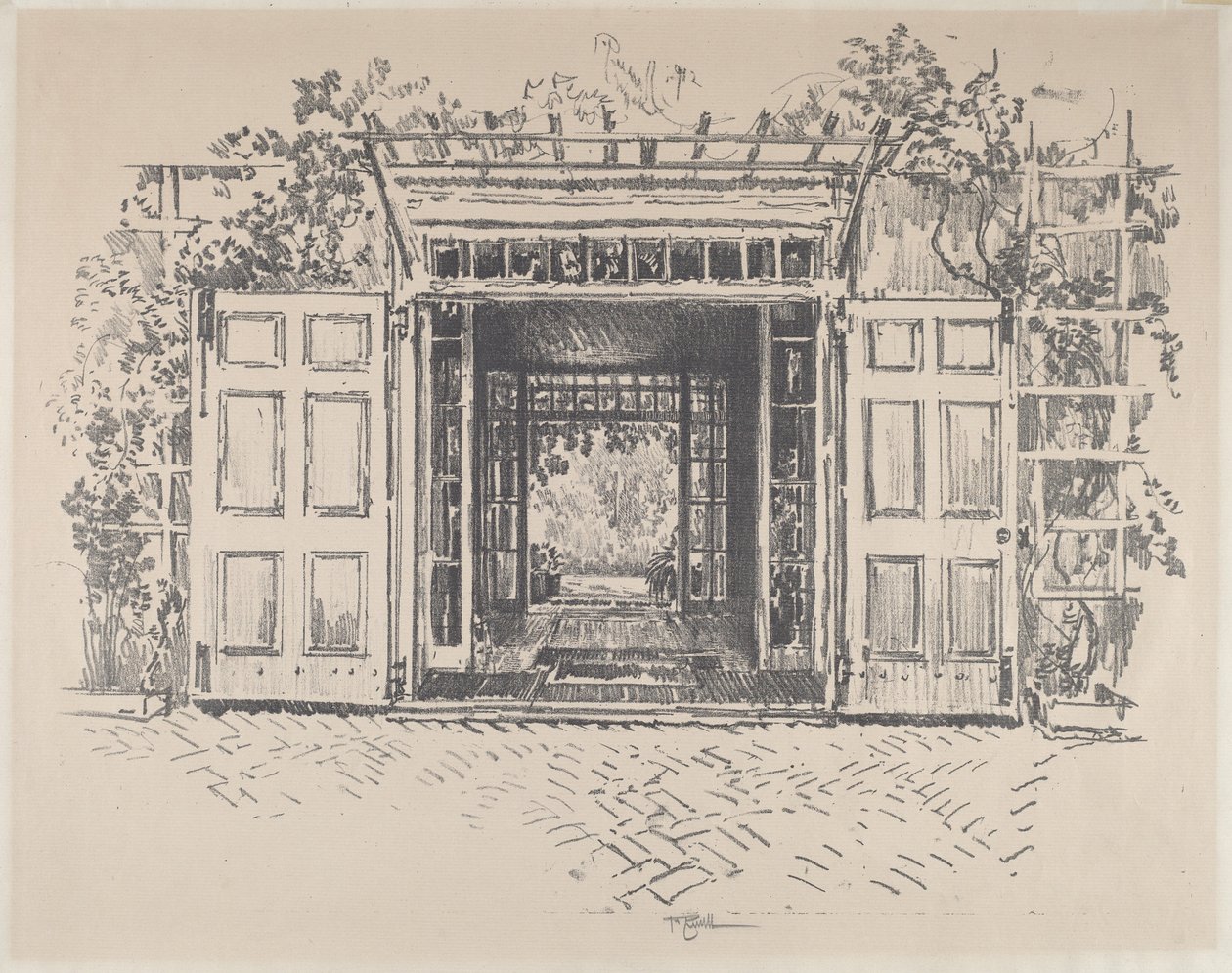 Porta, Wyck da Joseph Pennell
