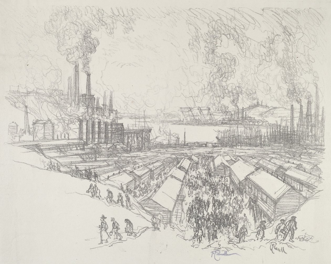 Le cinque da Joseph Pennell