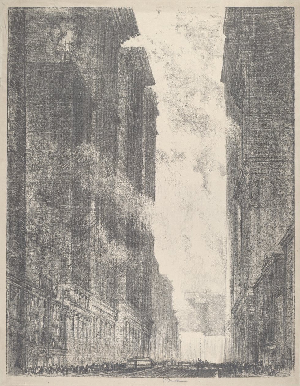 Quarta Avenue da Joseph Pennell