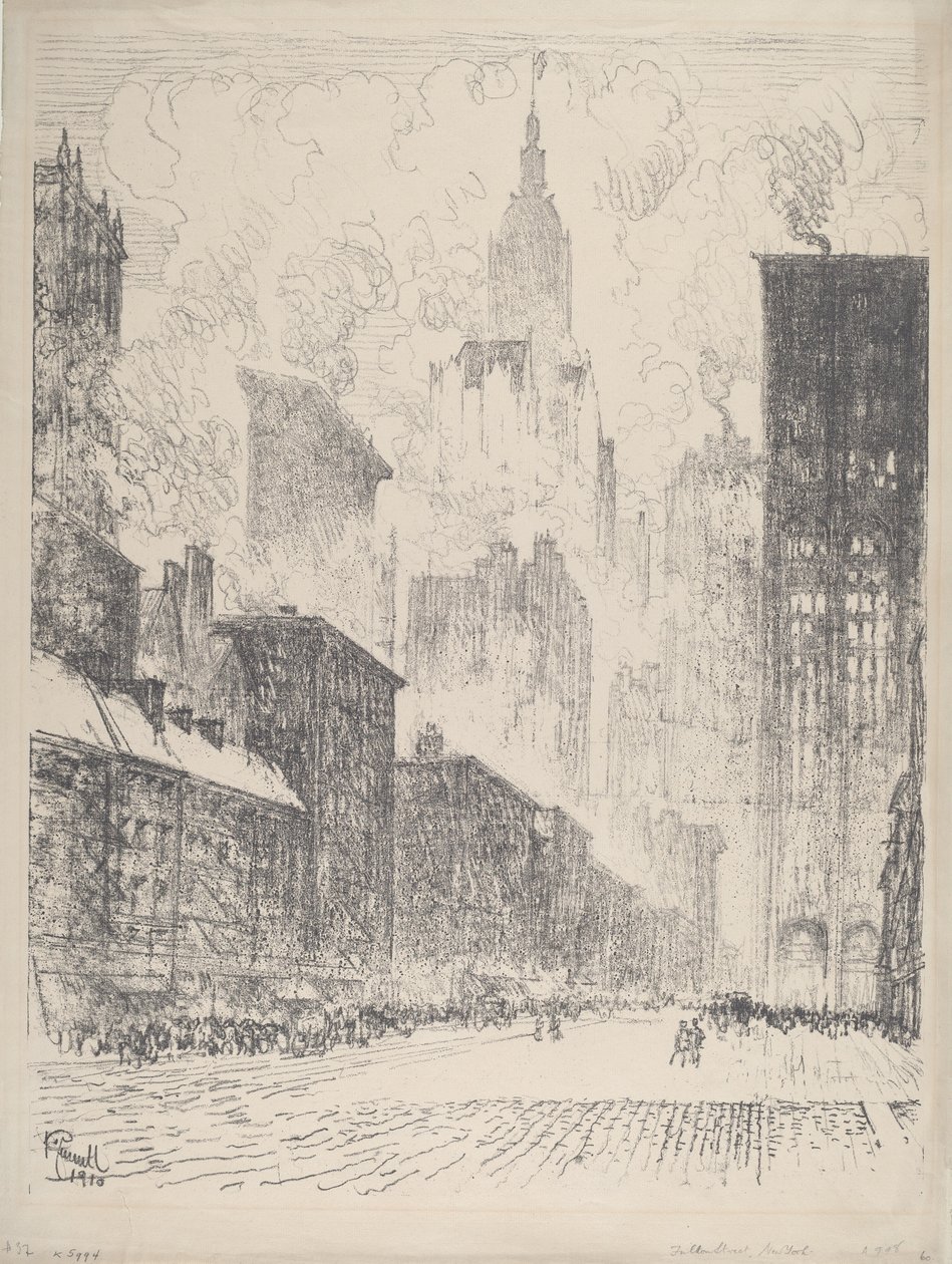 Da Fulton Street da Joseph Pennell