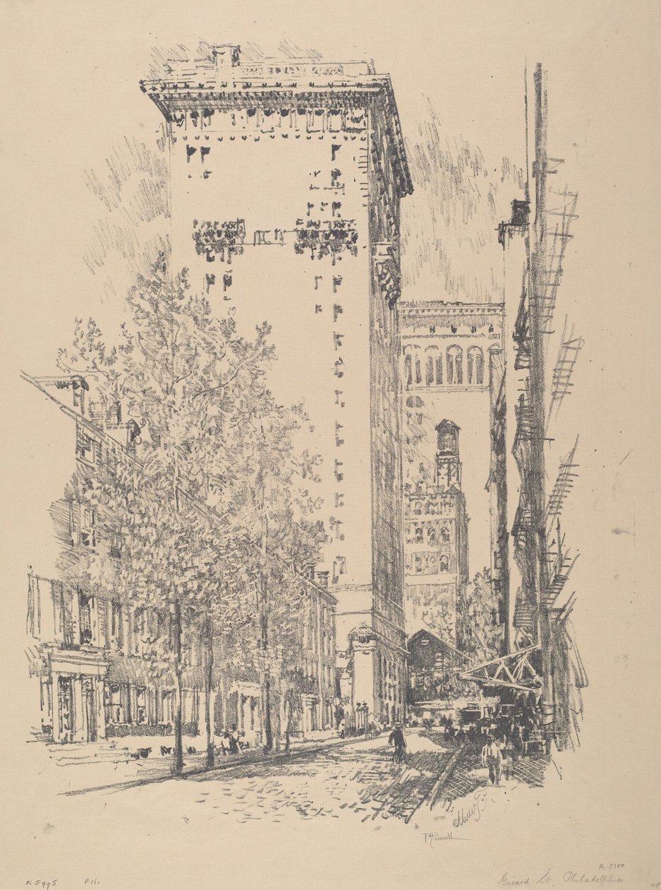 Girard Street da Joseph Pennell