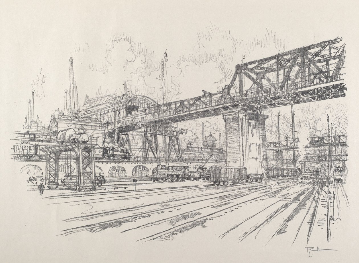 Gleisdreieck da Joseph Pennell