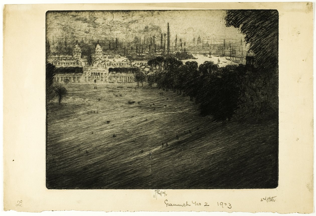 Parco di Greenwich, n. 2 da Joseph Pennell