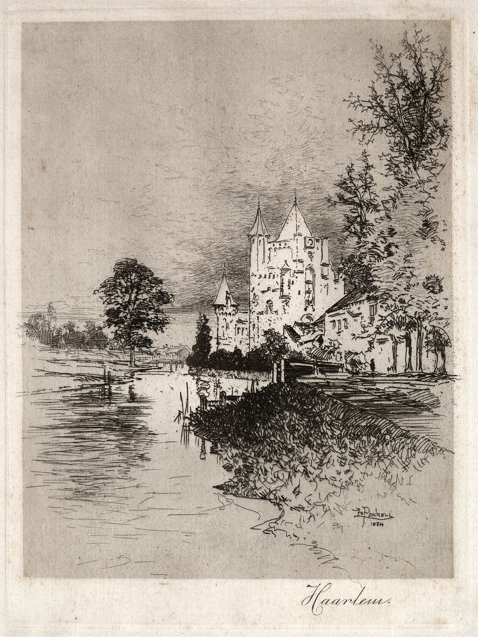 Haarlem, 1884 da Joseph Pennell