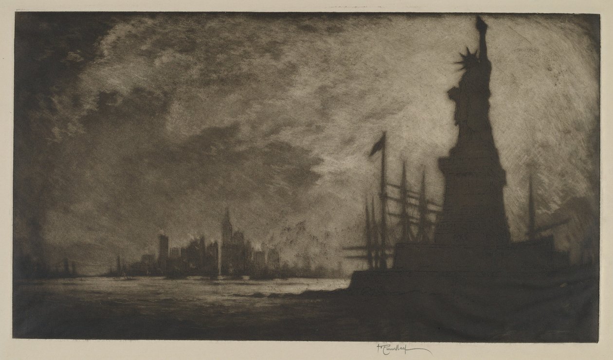 Salve America, 1908 da Joseph Pennell