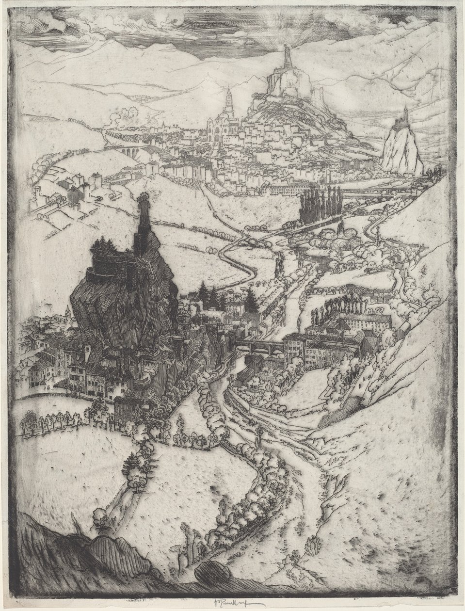 Le Puy da Joseph Pennell