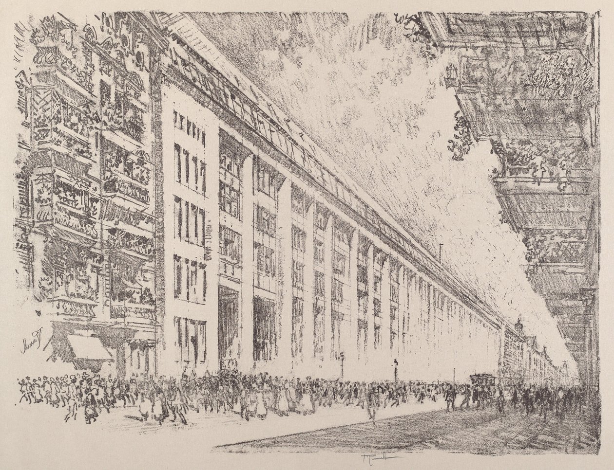 Mezzogiorno, General Electric Works, Berlino da Joseph Pennell