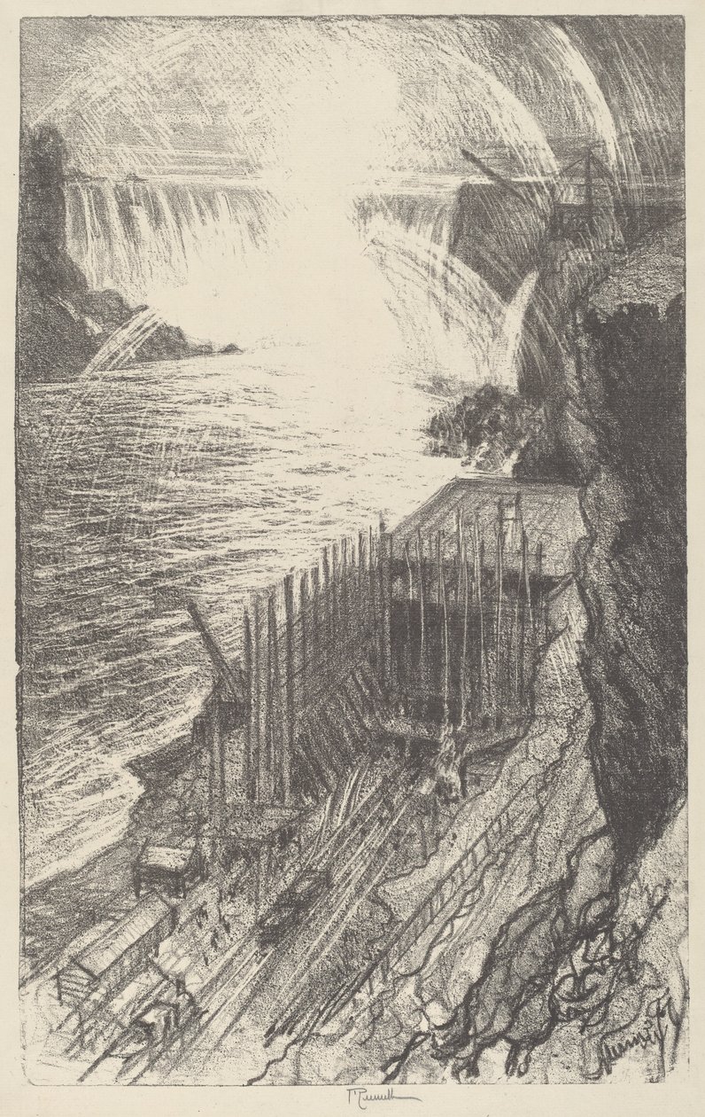 Arcobaleni del Niagara da Joseph Pennell
