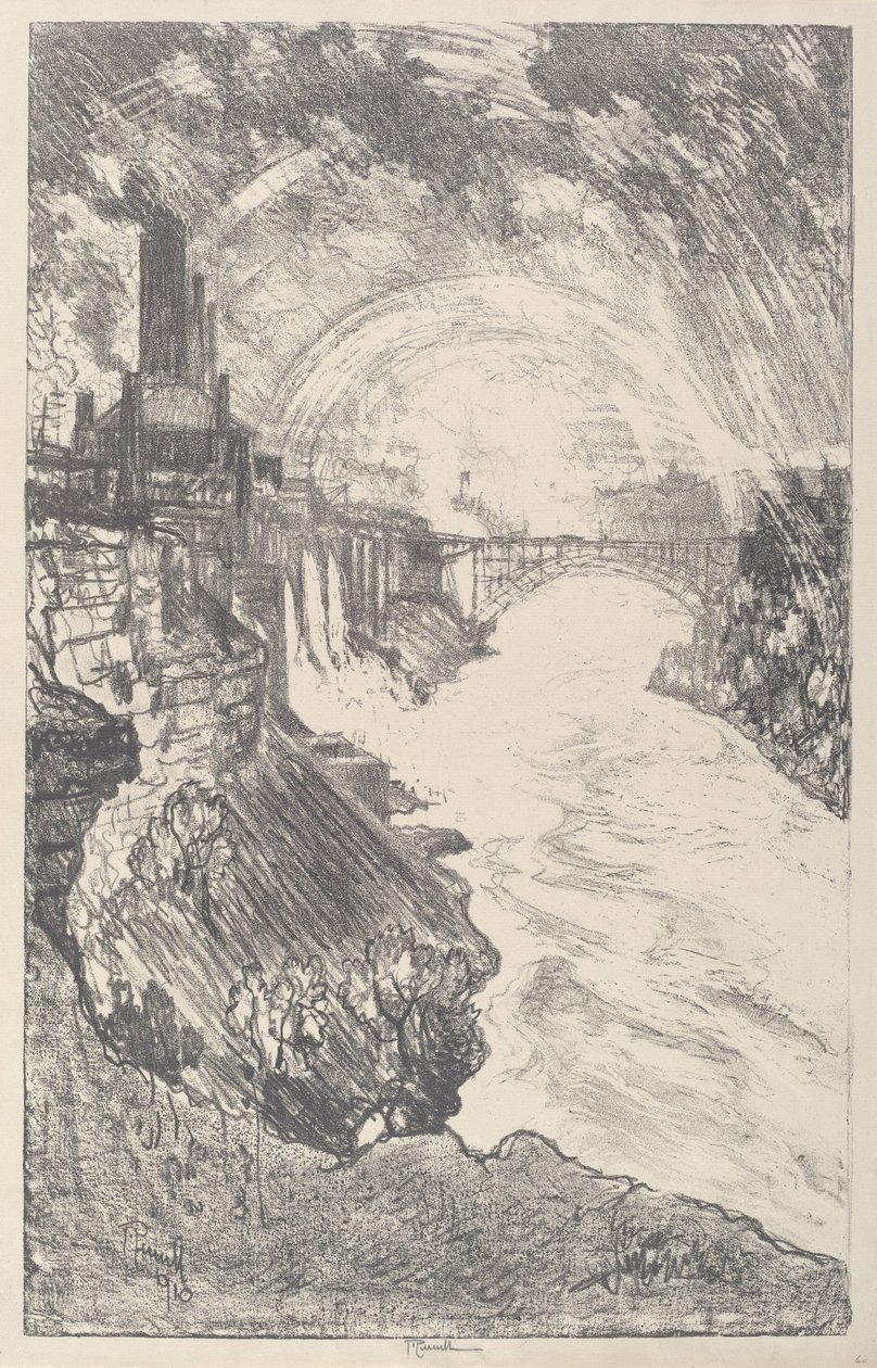 Arcobaleni del Niagara da Joseph Pennell