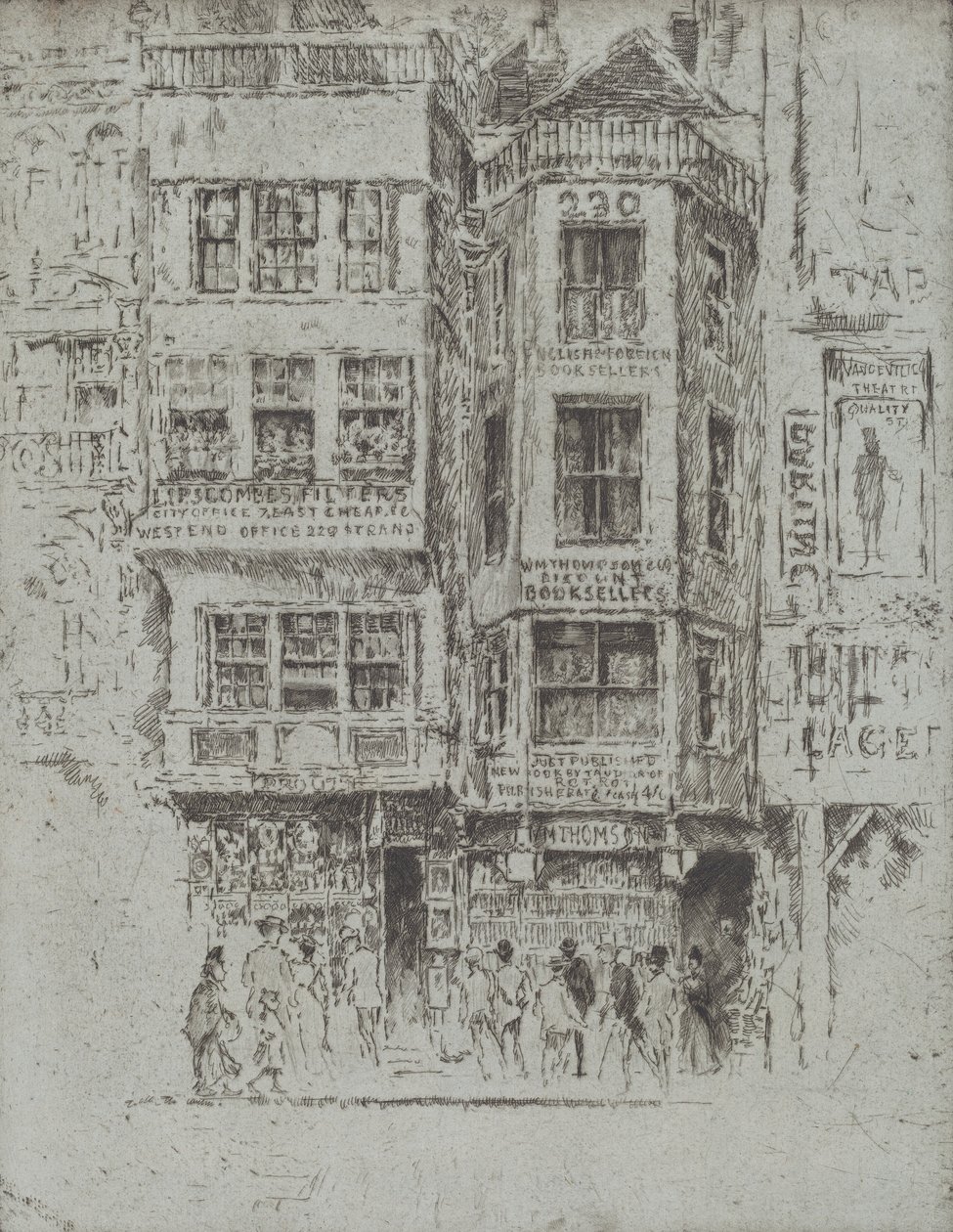 No. 230 Strand da Joseph Pennell