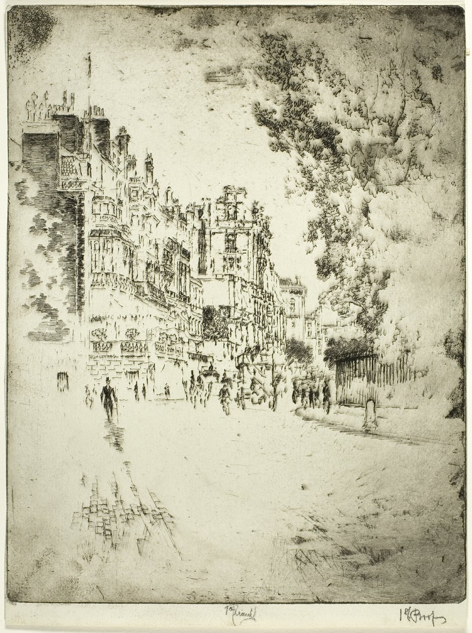 Park Lane da Joseph Pennell